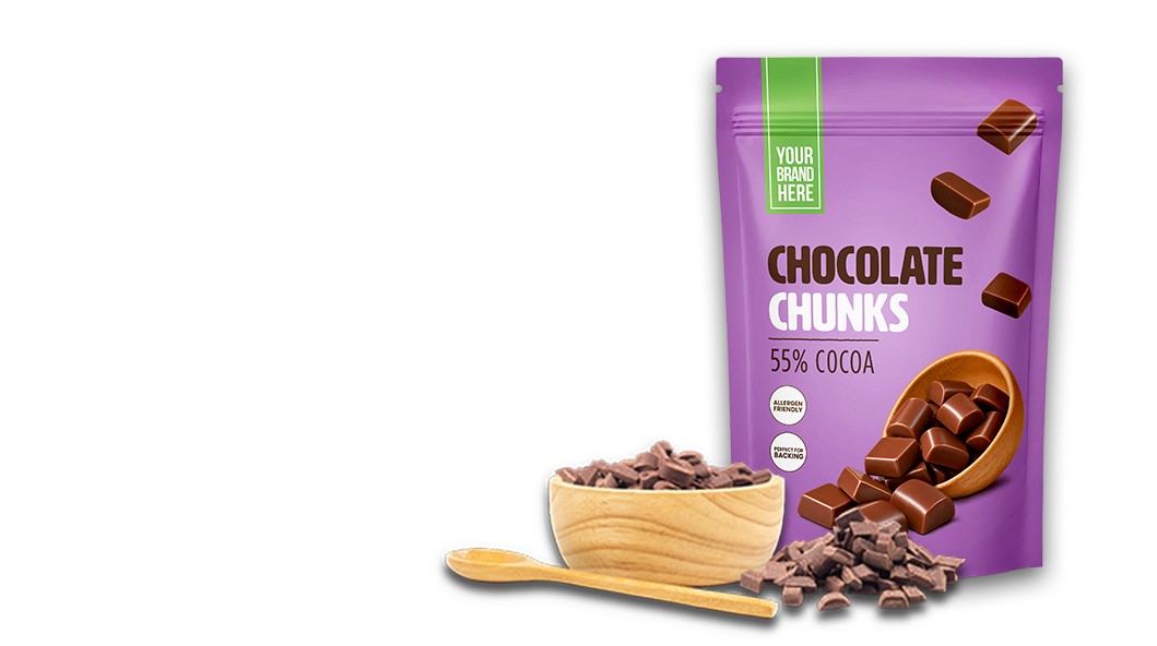 PRIVATE LABEL CHOCOLATE CHUNKS