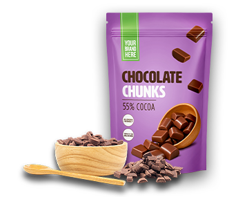 PRIVATE LABEL CHOCOLATE CHUNKS