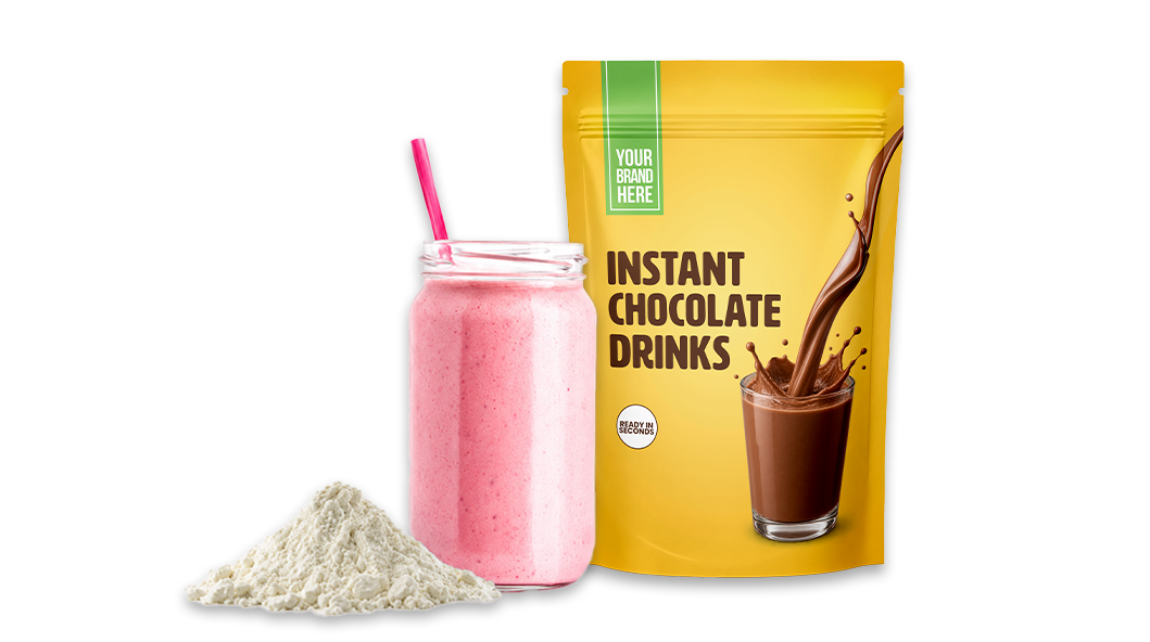 PRIVATE LABEL FLAVORED POWDERED DRINK