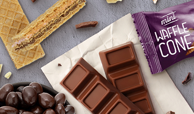 Productos de chocolate convencionales para marcas blancas