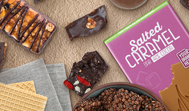 Productos de chocolate de especialidad para marcas blancas