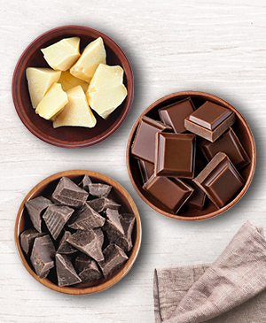Productos de chocolate convencionales