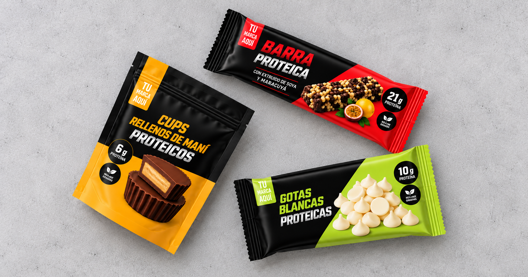Protein chocolate formats