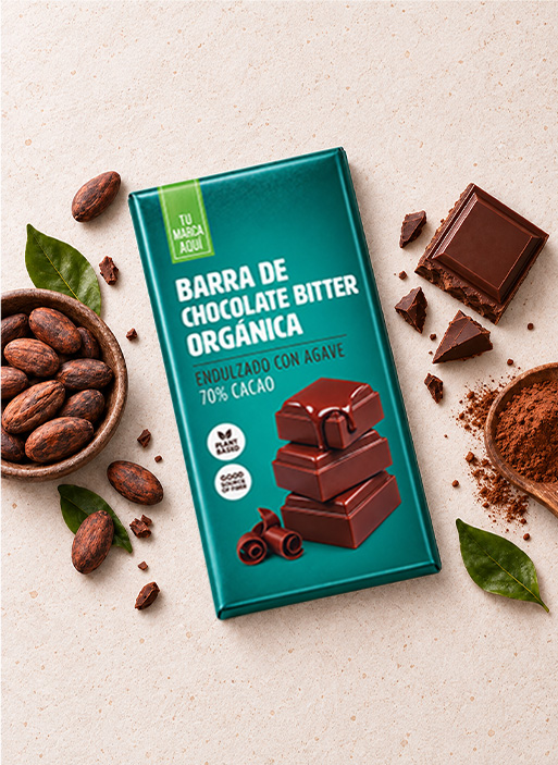 Productos de chocolate convencionales para marcas blancas