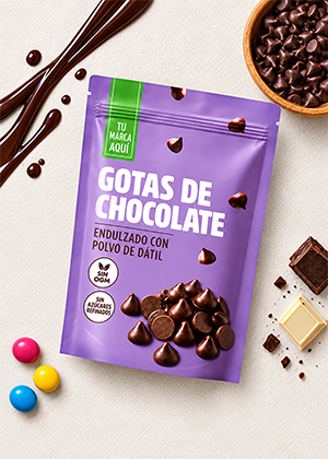 Variedad de chocolates para marcas blancas