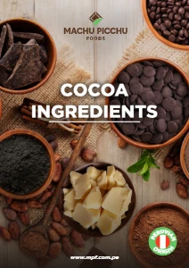 Cocoa Ingredients Catalog | English